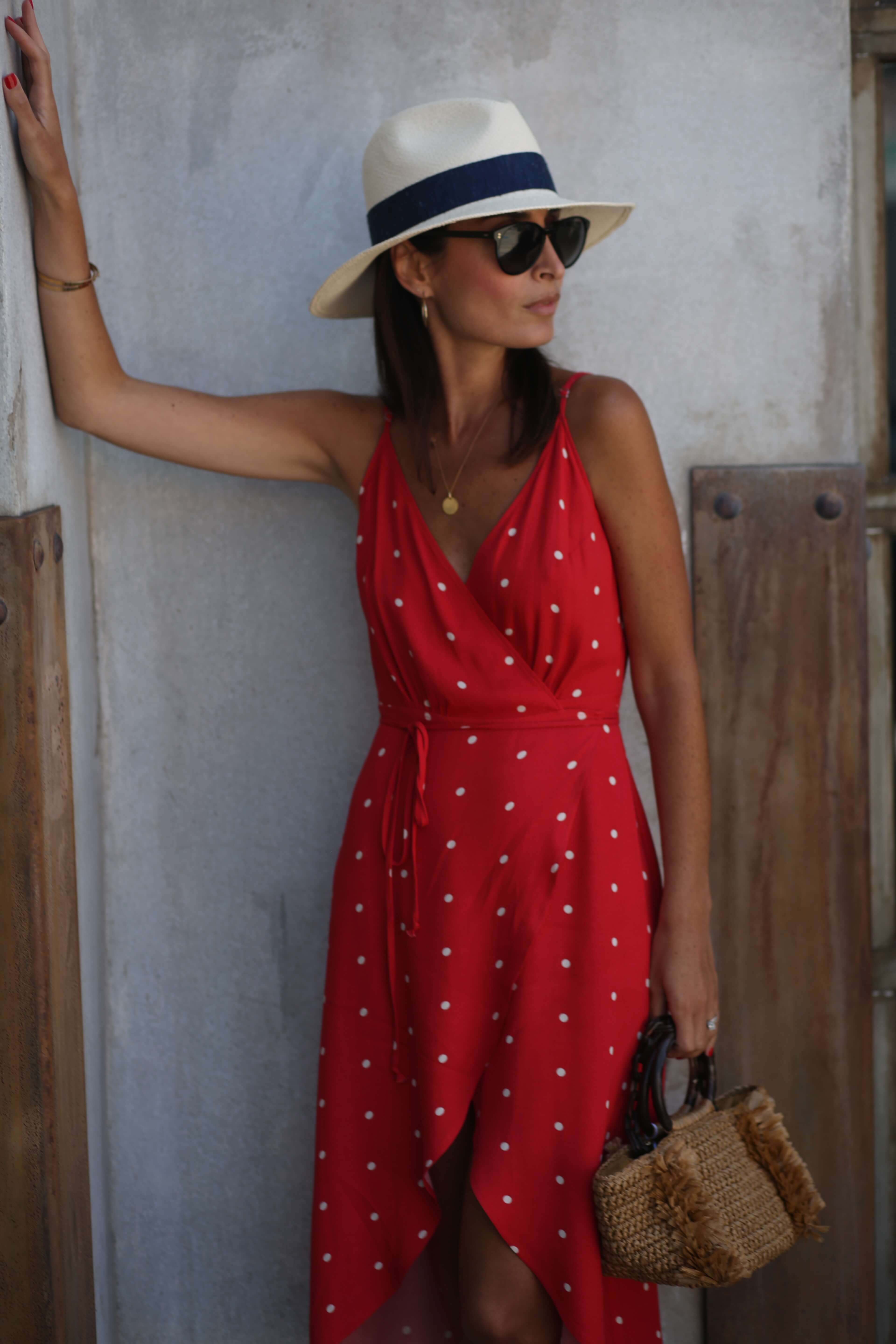 California love | Reformation red dress